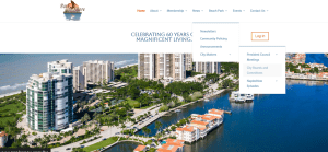 park-shore-website-menu-view