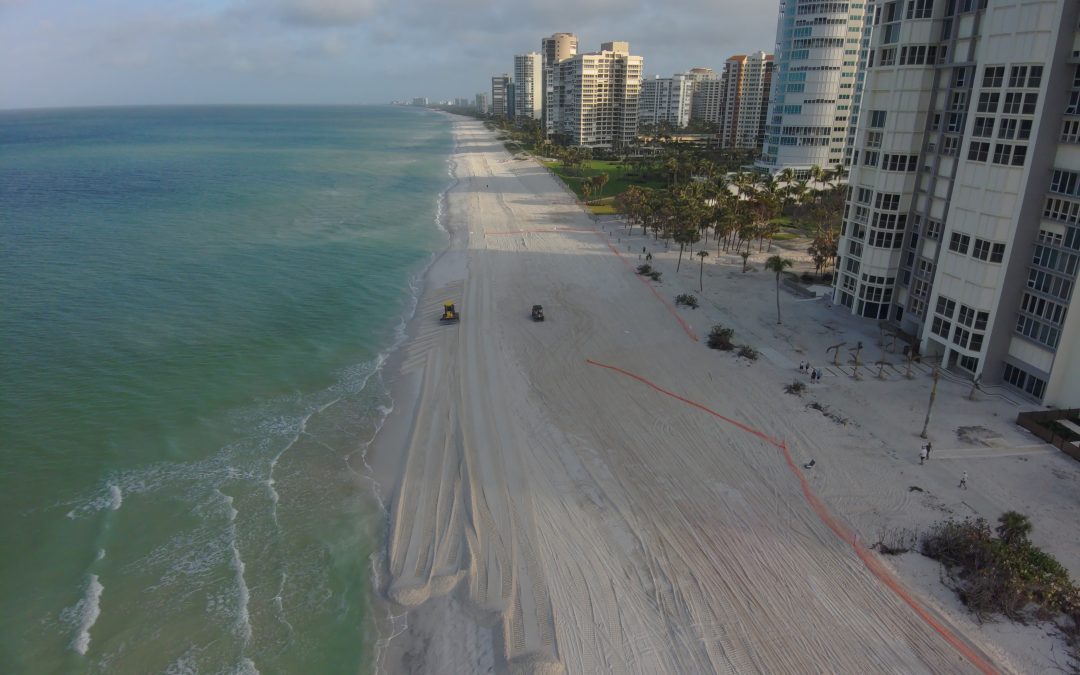 Collier County’s Park Shore Beach Renourishment Project Underway